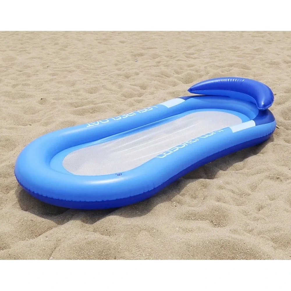 Inflatable Foldable‎ Floating Bed Float Chair Beach Swimming Pool Raft Water Toy
